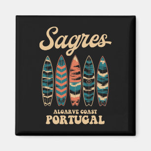 Sagres Algarve Coast Portugal Surfboard Surfing So Magnet