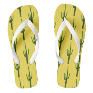 Saguaro Cactus Arizona Southwest Flip Flops