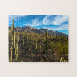 Saguaro Cactus National Park Arizonia. Jigsaw Puzz Puzzle