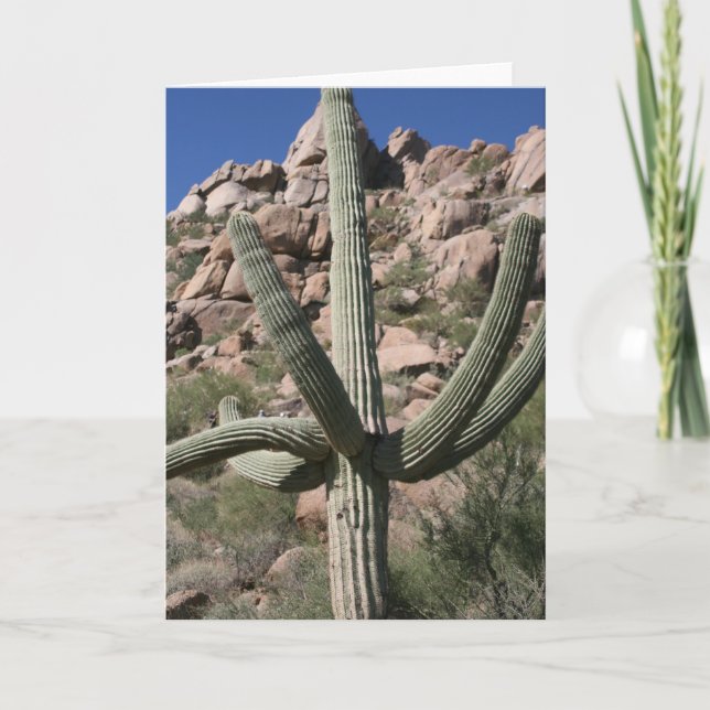Saguaro Cactus Notecard (Front)