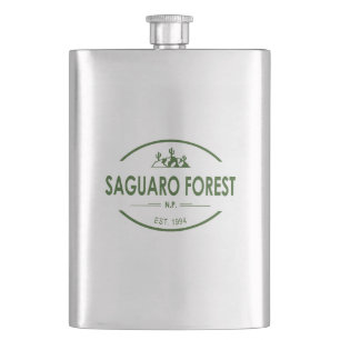 Saguaro Forest National Park Hip Flask