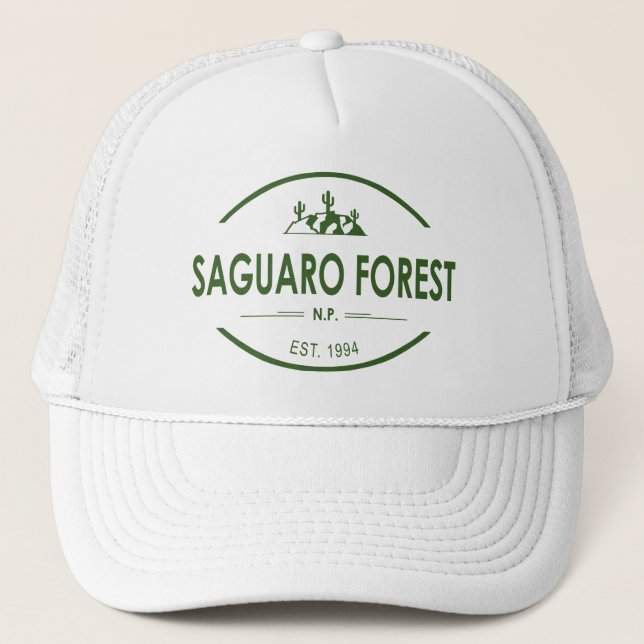 Saguaro Forest National Park Trucker Hat (Front)