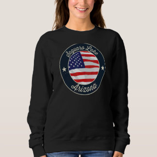 Saguaro Lake Patriotic Arizona Souvenir Sweatshirt