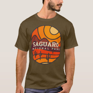 Saguaro National Park Arizona Cactus Desert Sunris T-Shirt