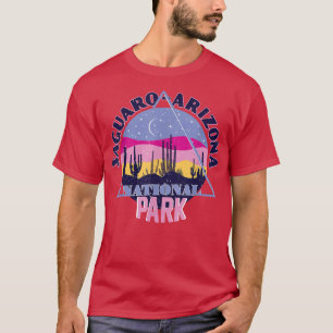 Saguaro National Park Arizona Desert Magic Night T-Shirt