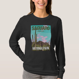 Saguaro National Park Arizona Poster Design T-Shirt