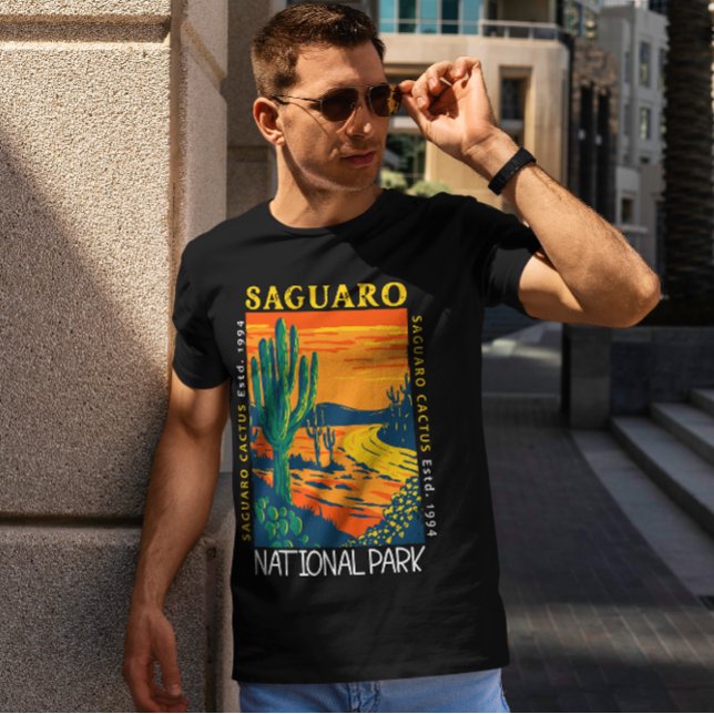 Saguaro National Park Arizona Vintage Distressed  T-Shirt (Creator Uploaded)