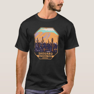 Saguaro National Park Arizona Wasson Peak Vintage  T-Shirt