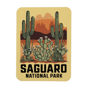Saguaro National Park Cactus Magnet