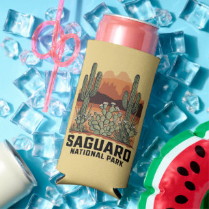 Saguaro National Park Cactus Seltzer Can Cooler