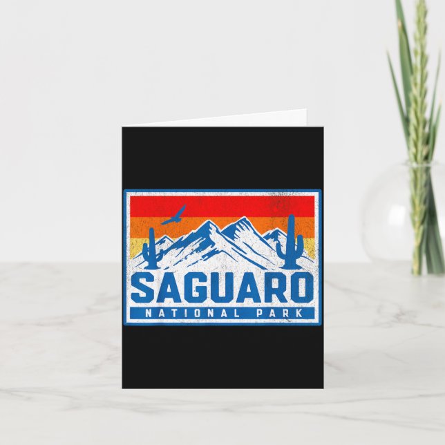 Saguaro national park  card (Front)