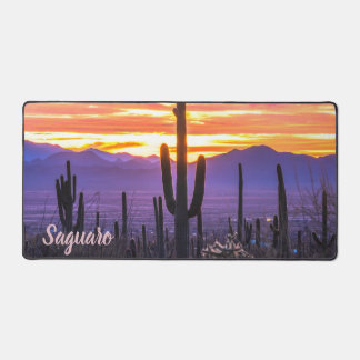 Saguaro national Park Desk Mat