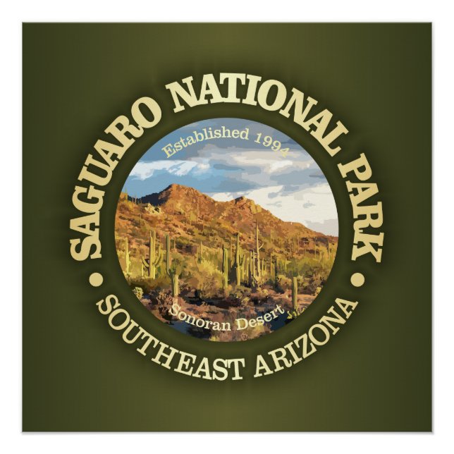 Saguaro National Park (NP2) Poster (Front)
