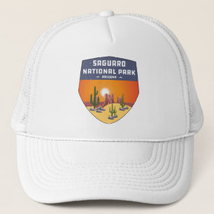 Saguaro National Park Souvenir Cactus Arizona Trucker Hat