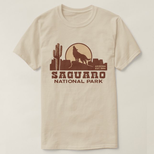 Saguaro National Park T-Shirt (Design Front)