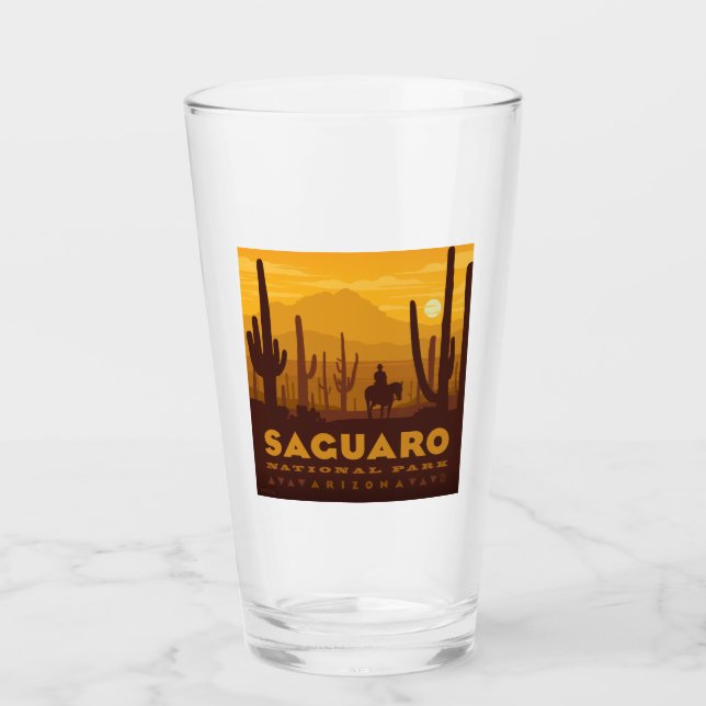Saguaro Square National Park | Arizona Glass (Front)