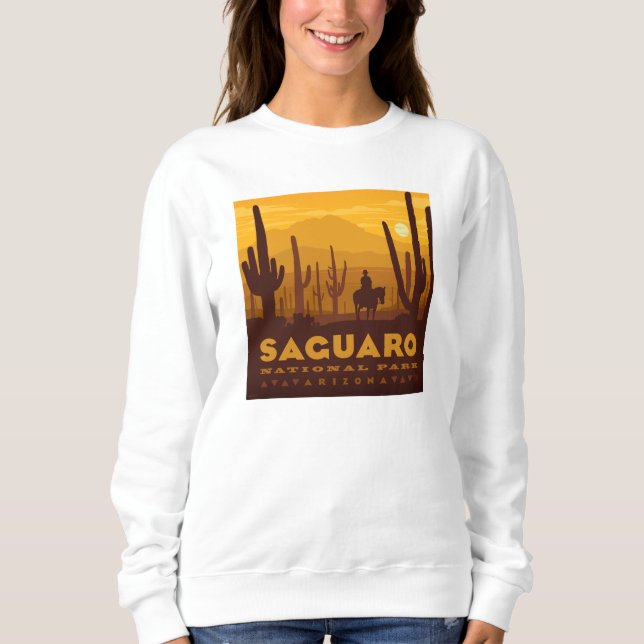 Saguaro Square National Park | Arizona Sweatshirt (Front)
