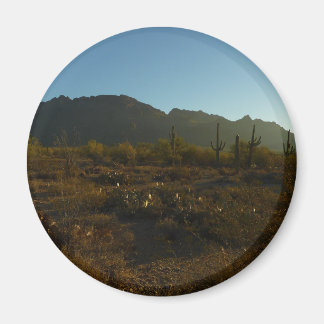 Saguaro Sunrise at Saguaro National Park Magnet