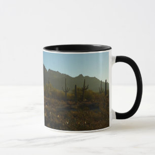 Saguaro Sunrise at Saguaro National Park Mug