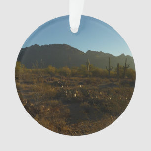 Saguaro Sunrise at Saguaro National Park Ornament