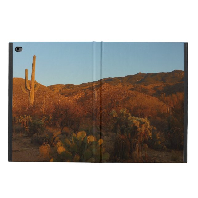 Saguaro Sunset I Arizona Desert Landscape Powis iPad Air 2 Case (Outside)