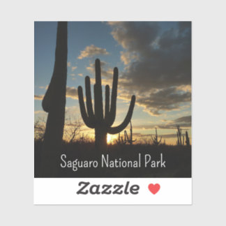 Saguaro Sunset II Arizona Desert Landscape