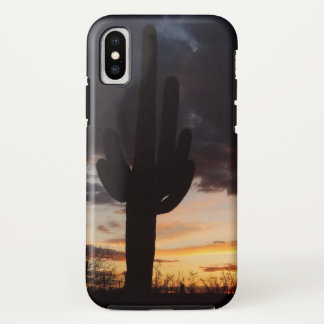Saguaro Sunset III Arizona Desert Landscape Case-Mate iPhone Case