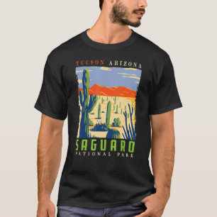 Saguaro US National Park Tucson Arizona Vintage T-Shirt