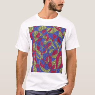 Sahar Colorful Abstract Hand-Drawn Art Women’s T T-Shirt