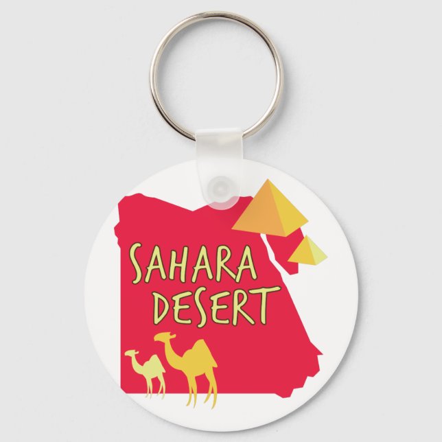 Sahara Desert Key Ring (Front)