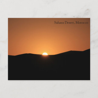 Sahara Desert, Morocco Postcard