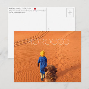 Sahara Desert, Morocco Postcard