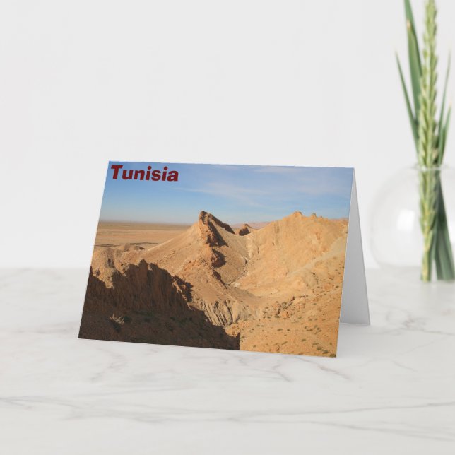 Sahara Desert, Tunisia Card (Front)