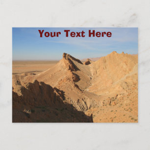 Sahara Desert, Tunisia customisable Postcard