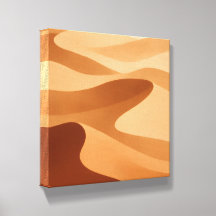 Sahara Dunes Neutral Canvas Print