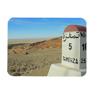 Sahara milestone, Tunisia Magnet