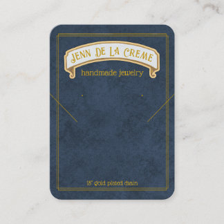 Sahara Nights Evening Sky Jewellery Display Calling Card