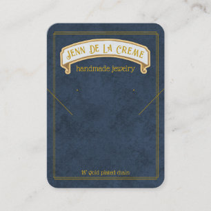 Sahara Nights Evening Sky Jewelry Display Calling Card