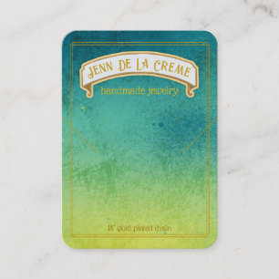 Sahara Nights Surf Jewelry Display Calling Card