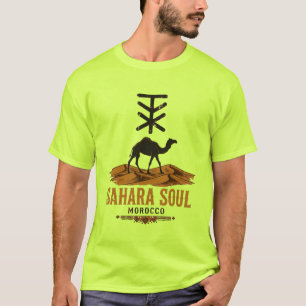 Sahara Soul Morocco T-Shirt - Berber Camel Desert