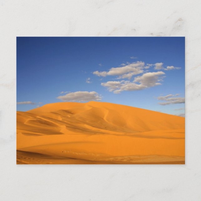 Saharan desert in Morocco Postcard (Front)