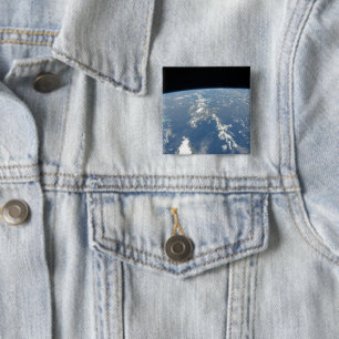 Saharan Dust Blowing Westward Into The Atlantic. 15 Cm Square Badge