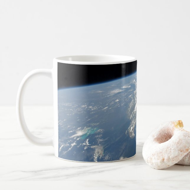 Saharan Dust Blowing Westward Into The Atlantic. Coffee Mug (With Donut)