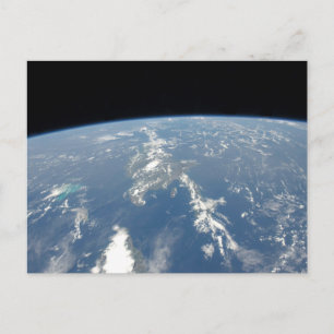 Saharan Dust Blowing Westward Into The Atlantic. Postcard