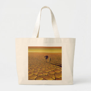 Saharan Journey 1995 Large Tote Bag