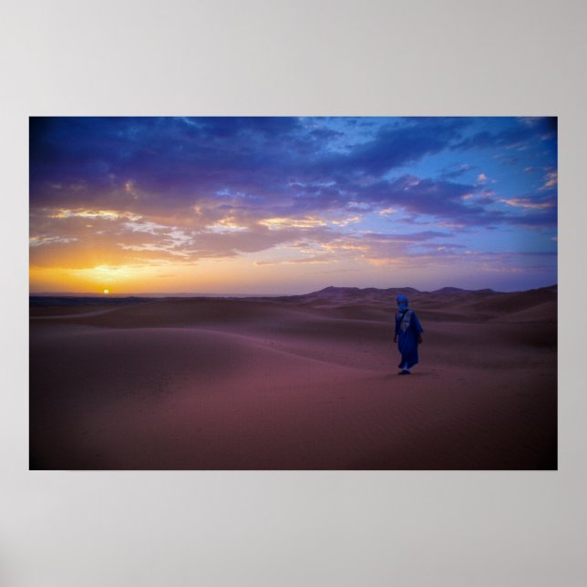 Saharan Sunrise Poster (Front)