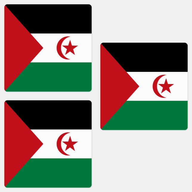 Sahrawi Arab Democratic Republic Flag (Group)