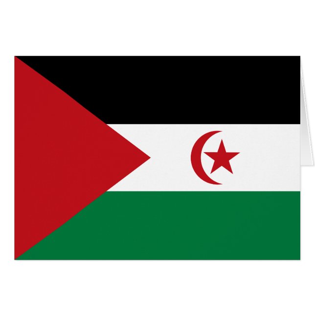 Sahrawi Arab Democratic Republic Flag (Front Horizontal)
