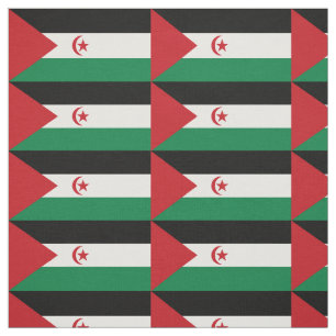 Sahrawi Arab Democratic Republic Flag Fabric