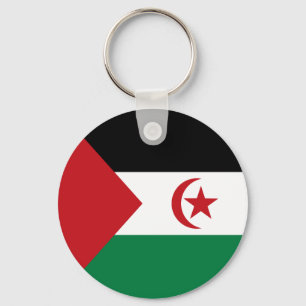 Sahrawi Arab Democratic Republic Flag Key Ring